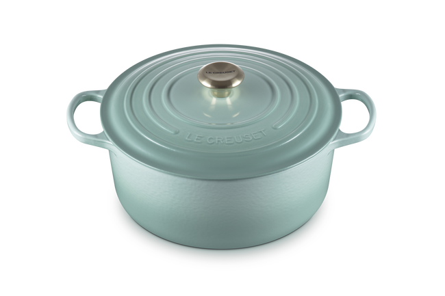 Cast Iron Signature Round CasseroleSage image number 3